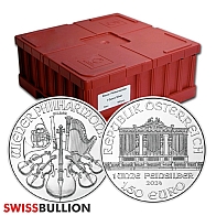 500 x 1 Ounce 2024 Philharmonic Silver Coins