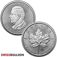 1 Ounce 2024 Platinum Maple Leaf Coin