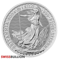 1 Kilogram 2024 Silver British Britannia Coin