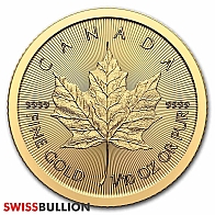 1/10 Ounce 2024 Maple Leaf Gold Coin
