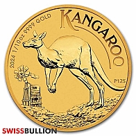 1/10 Ounce 2024 Kangaroo Gold Coin 