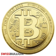1 Ounce Bitcoin Gold Coin - Mixed Years