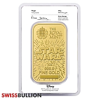 1 Ounce Star Wars Gold Bar - Royal Mint