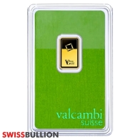 2.5 Gram Valcambi GreenGold bar