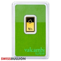  5 Gram Valcambi Green Gold bar