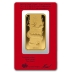 100 Gram PAMP Suisse Gold Bar - Lunar Dragon Series