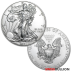 Tube of 20 x 1 Ounce 2021 Silver Eagle Coin