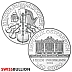 Tube of 20 x 2024 1 Ounce Philharmonic Silver Coins