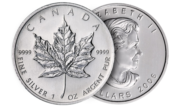 Buy Silver Maple Leafs